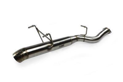 ISR Performance Series II - EP Single Tip Blast Pipe Exhaust Resonated 89-94 Nissan 240sx (S13) - high performance exhaust system