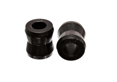 Energy Suspension Universal Black Shock Bushing Set - Fits Std Staight Eyes, performance car parts by DTX Performance.