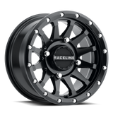 Raceline A95B Trophy 15x7in / 4x156 BP / 10mm Offset / 132.5mm Bore - Satin Black Wheel