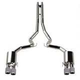 Kooks 18-24 Ford Mustang GT 5.0 3in. Valved Touring Cat-Back Exhaust - Carbon Tips
