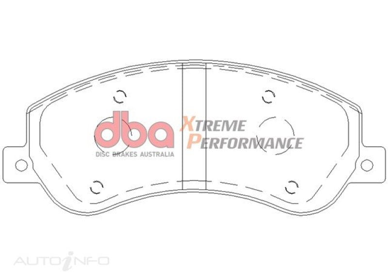 DBA 06-18 Ford Transit XP Extreme Performance Brake Pads - DTX Performance