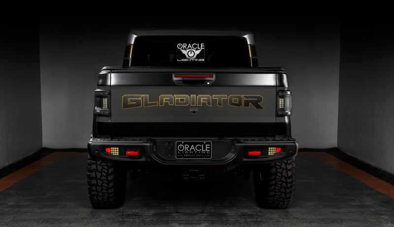 Oracle 2020+ Jeep Gladiator JT Flush Mount LED Tail Lights - Tinted Lens, high performance auto parts, DTX Performance