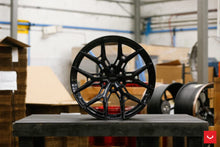 Load image into Gallery viewer, Vossen HF6-4 22x10 - 8x170 - ET-18 - Super Deep Face - 125.1 - Gloss Black Wheel