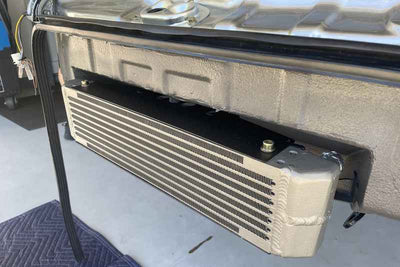 CSF Universal Dual-Pass Oil Cooler - M22 x 1.5 Connections 22x4.75x2.16 for performance car parts by DTX Performance