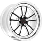 Weld S70 17x10.5 / 5x4.75in BP / 7.2in. BS Black Wheel (High Pad) - Non-Beadlock