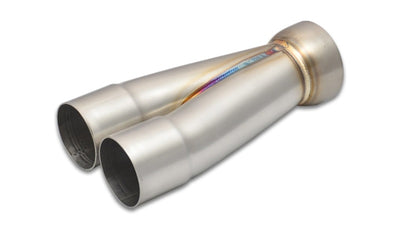 Vibrant 2-1 SS Merge Collectors (2-1/4in Inlet Slipover ID 3in Outlet OD) - Sold Individually for performance car parts