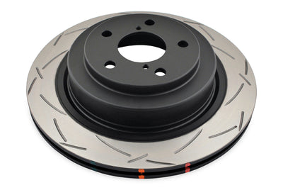 DBA 01-07 Subaru WRX / 05-07 Subaru Forester XT Rear Slotted 4000 Series Rotor, performance car parts, high performance brakes
