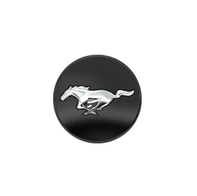 Ford Racing 15-16 Ford Mustang Wheel Center Cap with Pony emblem, available at DTX Performance for upgrading performance car parts.