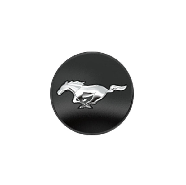 Ford Racing 15-16 Ford Mustang Wheel Center Cap with Pony emblem, available at DTX Performance for upgrading performance car parts.