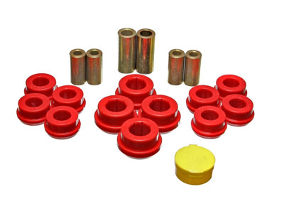 Energy Suspension 92-01 Honda Prelude Red Rear Control Arm Bushing Set for performance car parts