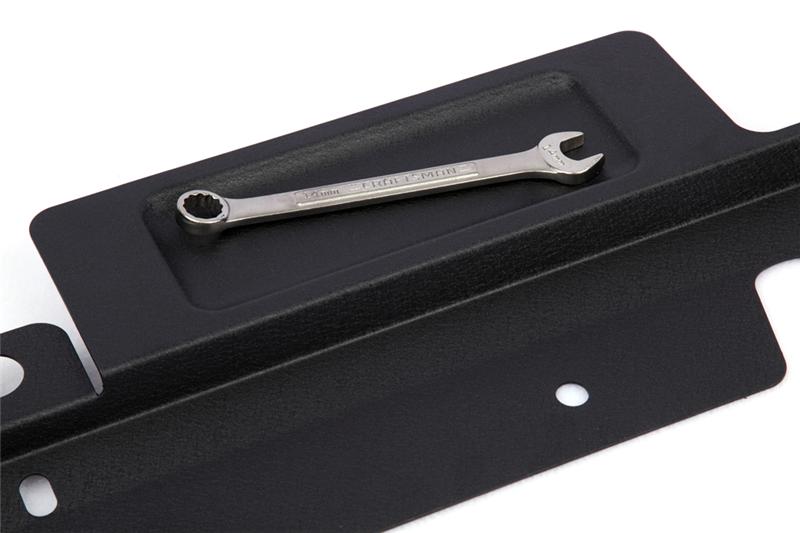 GrimmSpeed 08+ Subaru Impreza/WRX/STI Radiator Shroud w/Tool Tray - Black GrimmSpeed