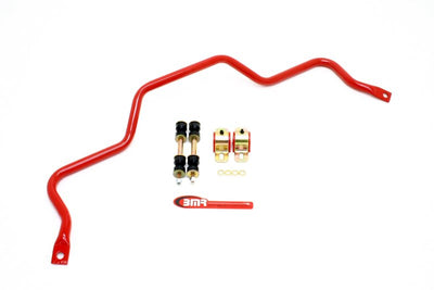 BMR 82-02 3rd Gen F-Body Rear Hollow 25mm Sway Bar Kit w/ Bushings - Red for performance car tuning, DTX Performance shop product