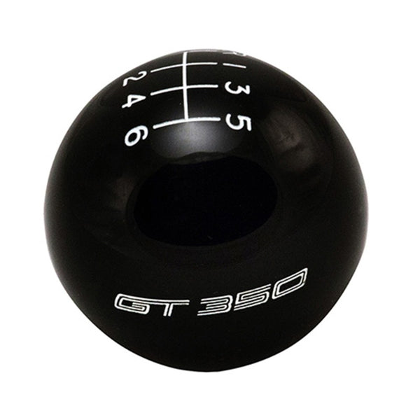 Ford Racing 15-19 Mustang GT350 6-Speed Shift Knob - Black, performance car parts, veteran owned performance shop, DTX Performance