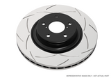 DBA 08-15 Mitsubishi EVO X Street T2 Slotted Rear Brake Rotor