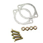 ISR Performance GT Single Exhaust - 89-94 S13 Nissan 240sx gasket and bolt hardware kit for high performance auto part installation.