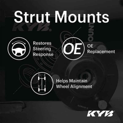 KYB 17-21 Tesla Model 3 Strut Mount Kit - Front suspension performance upgrade