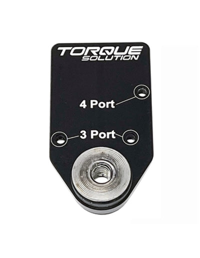 Torque Solution Billet MAC Valve Mount Bracket for 3/4 Port MAC Solenoid Valves for performance car upgrades