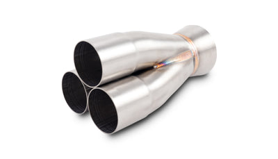 Vibrant 3-1 Merge Collector 2.00in Inlet ID 2.50in Merge OD 3.00in Outlet OD for performance car parts and upgrades