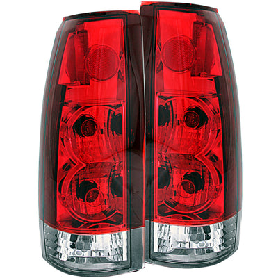 ANZO 1999-2000 Cadillac Escalade Taillights Red/Clear - New Gen, high performance auto parts, veteran owned performance shop