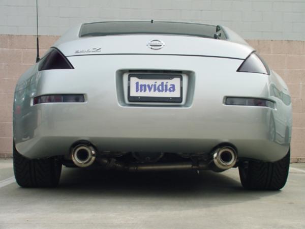 Invidia 02-06 Nissan 350z 60mm REGULAR N1 Y-Pipe Back Exhaust System for performance car parts and upgrades