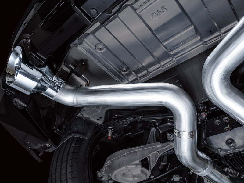 AWE 2023 Nissan Z RZ34 RWD Track Edition Catback Exhaust System w/ Chrome Silver Tips - DTX Performance