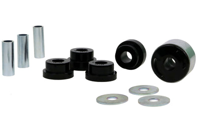 Whiteline 08-15 Mitsubishi Lancer Evo Rear Differential Mount Bushing Kit for performance enhancements.