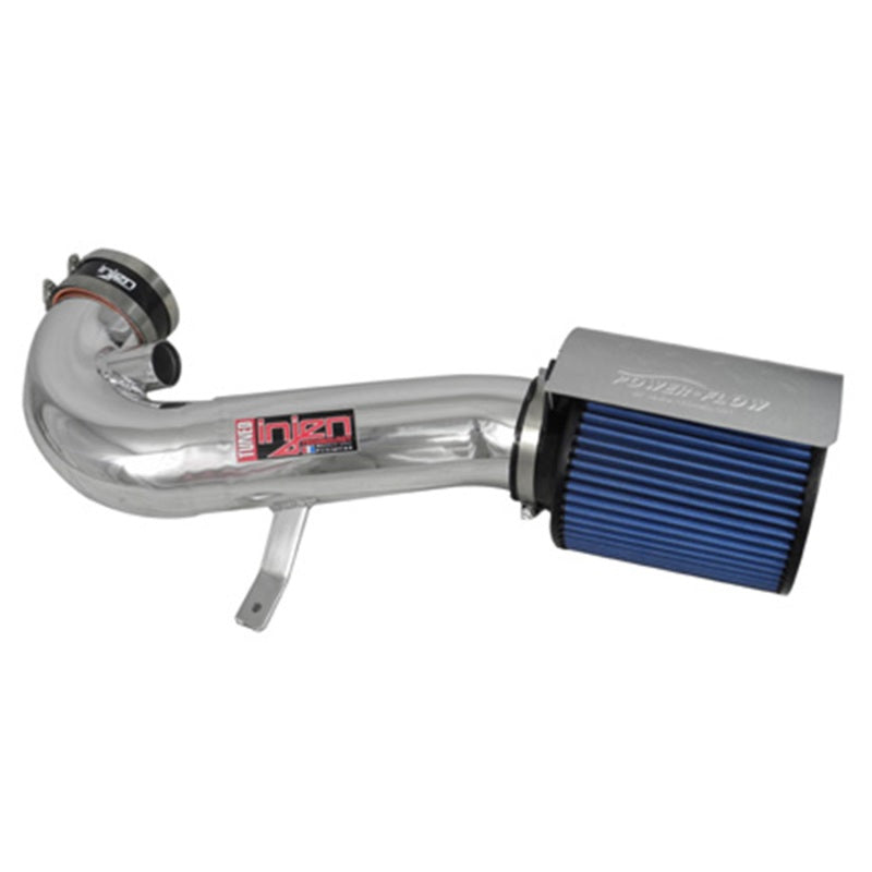 Injen 11 Ford Mustang GT V8 5.0L Power-Flow Wrinkle Blk Short Ram Air Intake w/ MR Tech/Heat Shield - DTX Performance