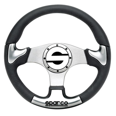 Sparco Steering Wheel P 222 Black for performance upgrades, tuning, and high performance auto parts at veteran owned DTX Performance.