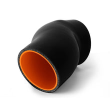 Load image into Gallery viewer, Mishimoto Subaru WRX Black Silicone Throttle Body Hose for performance car upgrades at DTX Performance, a veteran-owned shop.