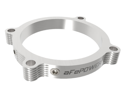 aFe Silver Bullet Throttle Body Spacer TBS Ram 1500 TRX 2021 V8-6.2L performance car parts by DTX Performance