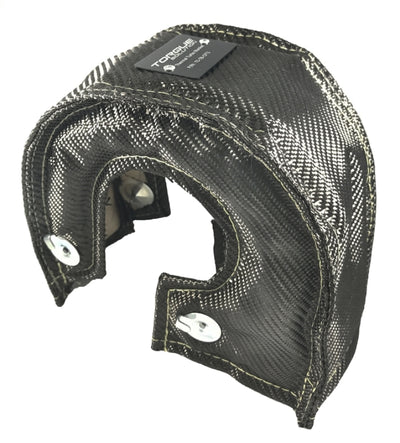 Torque Solution Thermal Turbo Blanket (Carbon Fiber) Fits T4/GT35/GT35/GT40/GT45/GT/47/GT55 performance upgrade