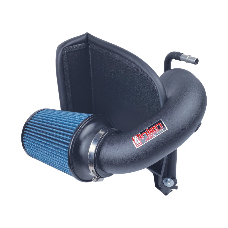 Injen 19-20 Ford Ranger L4 2.3L Turbo Wrinkle Black PF Cold Air Intake - DTX Performance