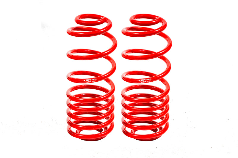 BMR 02-09 Chevrolet Trailblazer / GMC Envoy 3.0in Drop Front Lowering Springs - Red - DTX Performance