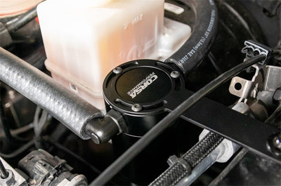 Corsa 2018-2025 Jeep Wrangler JL & JLU / Gladiator JT (3.6L) Oil Catch Can installed