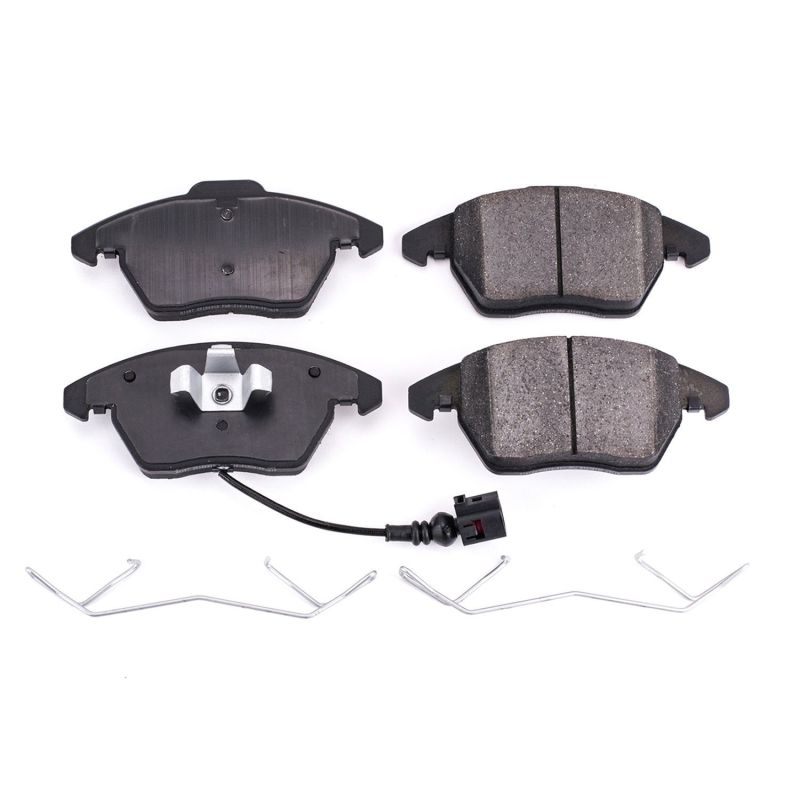 Power Stop 06-13 Audi A3 Front Z17 Evolution Ceramic Brake Pads w/Hardware - DTX Performance