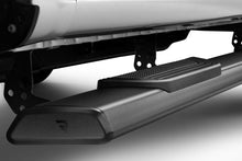 Load image into Gallery viewer, RealTruck 15-26 Ford F150 / 17-26 Ford F250/F350 SD Crew Cab Traxio 4in Nerf Bars - Textured Black