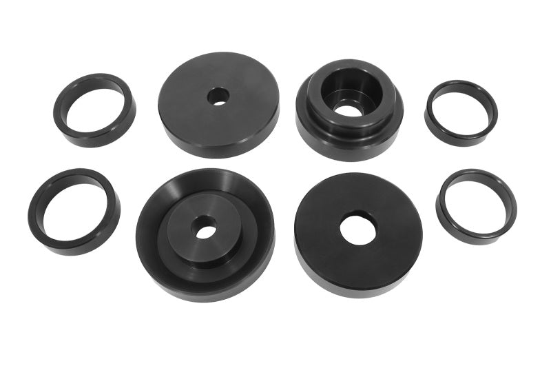 BMR 2008-2018 Challenger Rear Cradle Lockout Bushing Kit - Black Anodized - DTX Performance