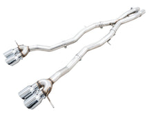 Load image into Gallery viewer, AWE Track Edition Catback Exhaust for BMW G8X M3/M4 - Chrome Silver Tips - DTX Performance