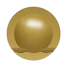 Load image into Gallery viewer, Golden decorative round plate with unique design