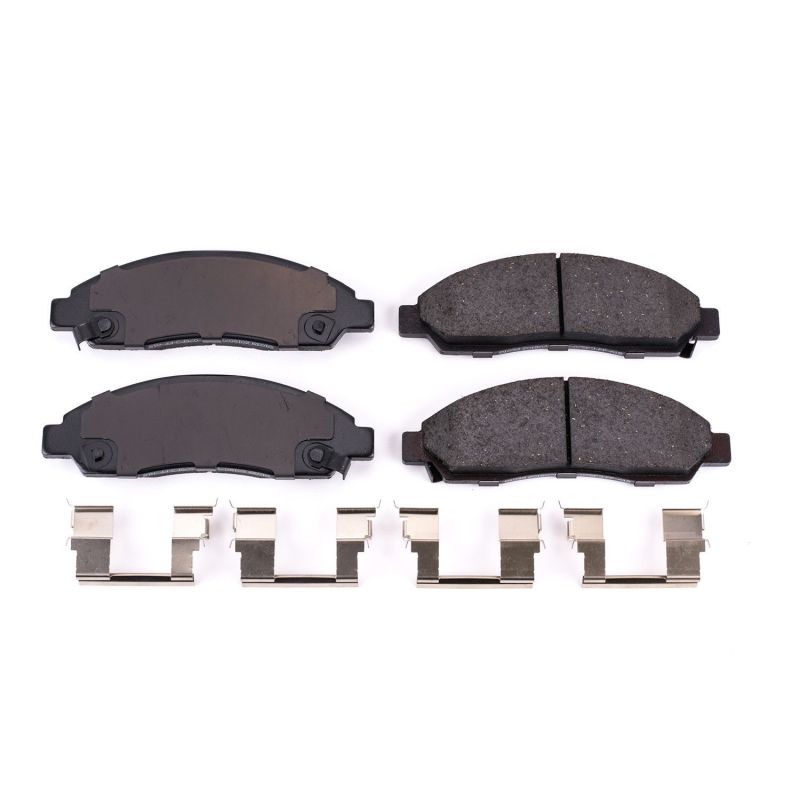 Power Stop 04-08 Chevrolet Colorado Front Z17 Evolution Ceramic Brake Pads w/Hardware - DTX Performance