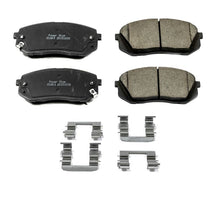 Load image into Gallery viewer, Power Stop 15-16 Hyundai Sonata Front Z17 Evolution Ceramic Brake Pads w/Hardware - DTX Performance