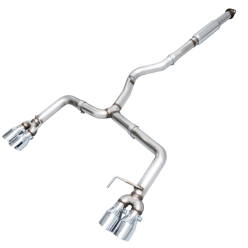 AWE Tuning Subaru WRX/STI VA/GV Sedan Track Edition Exhaust - Chrome Silver Tips (102mm) - DTX Performance