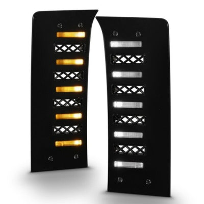 ANZO 22-24 Toyota Tundra Z-Series Full LED DRL Vent Lights Pair high performance auto parts