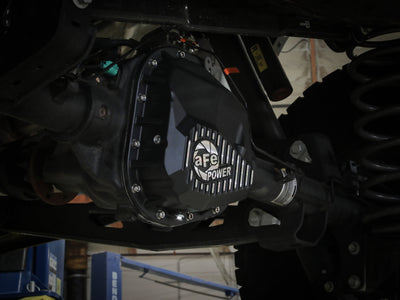 aFe 97-23 Ford F-150 Pro Series Rear Differential Cover Black w/ Machined Fins, high performance auto parts by DTX Performance