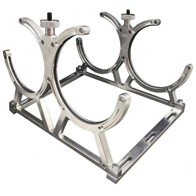 Nitrous Express Billet Bracket for Dual 10 Or 15lb N2O Bottle Incl Floor Mounts - DTX Performance auto parts
