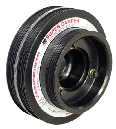 ATI Damper - 6.20in - Alum - 3 & (2) 4 Grv - Nissan - KA24 - 1Pc, high performance auto parts