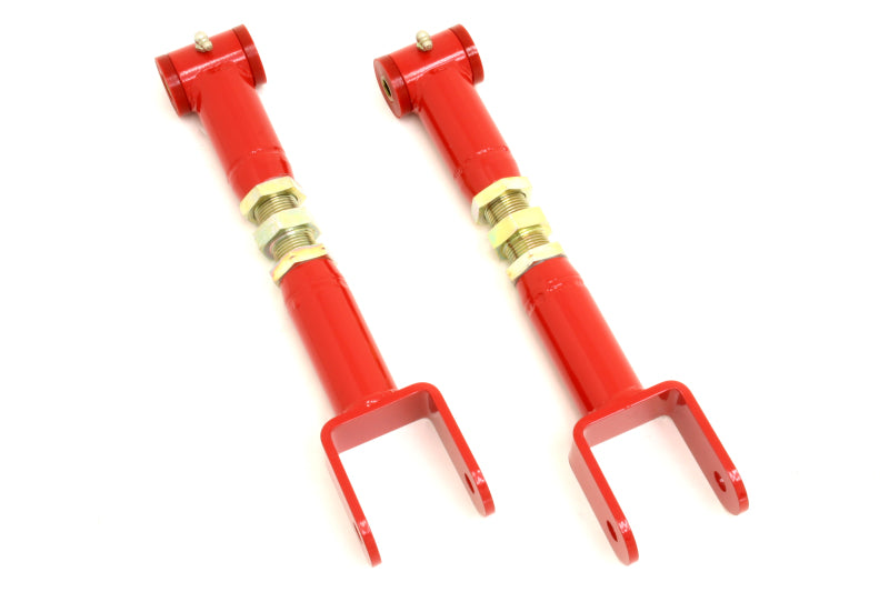 BMR 64-67 A-Body Upper Control Arms On-Car Adj. (Polyurethane) - Red - DTX Performance