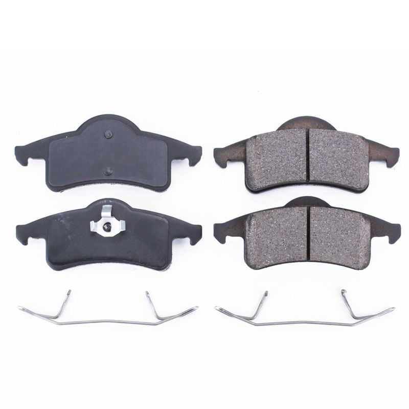 Power Stop 99-04 Jeep Grand Cherokee Rear Z17 Evolution Ceramic Brake Pads w/Hardware - DTX Performance