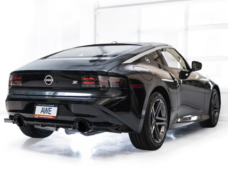 AWE 2023 Nissan Z RZ34 RWD Touring Edition Catback Exhaust System w/ Diamond Black Tips - DTX Performance