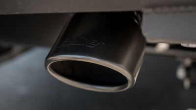 Borla 21-22 Ford Bronco 2.7L V6 4WD S-Type Axle Back Exhaust w/ Black Coated Tips for performance upgrades